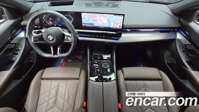 BMW 5 Series — interior
