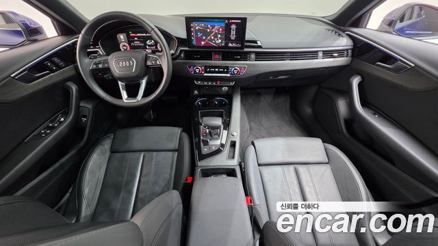 Audi A4 — interior