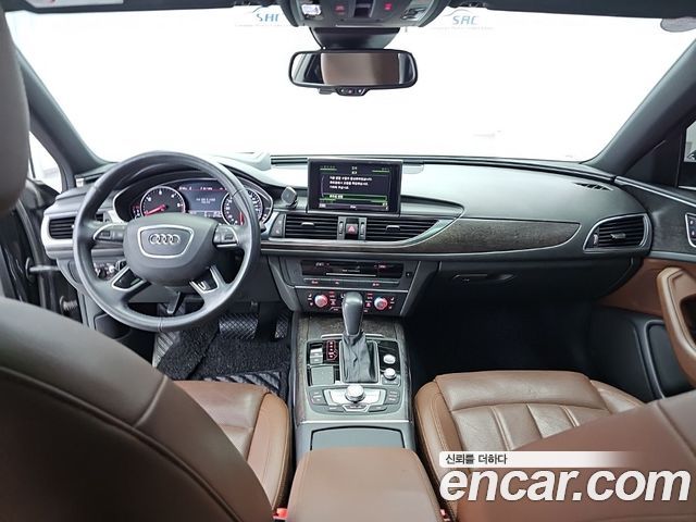 Audi A6 — interior