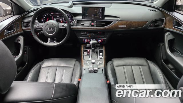 Audi A6 — interior