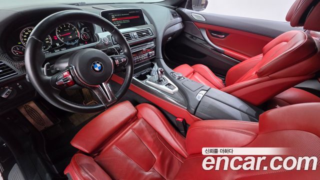 BMW M6 — interior