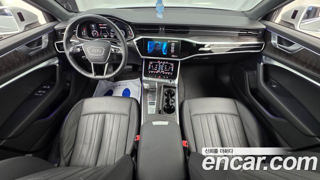 Audi A6 — interior