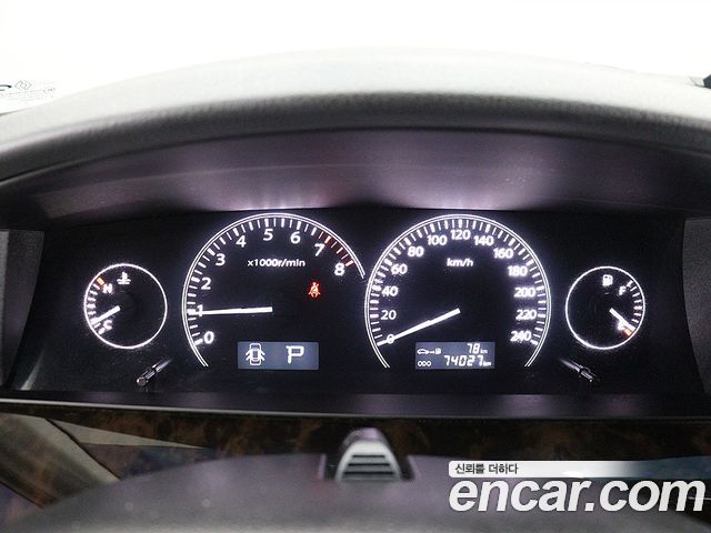 Renault Korea SM7 — interior