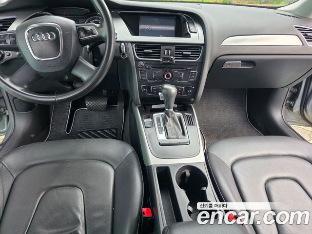 Audi A4 — interior