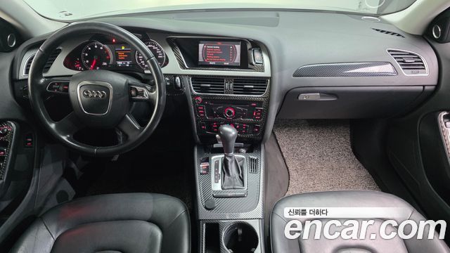 Audi A4 — interior