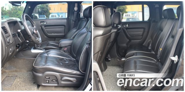 Hummer H3 — interior
