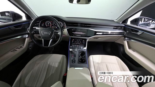 Audi A6 — interior