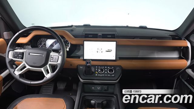 Land Rover Defender — interior