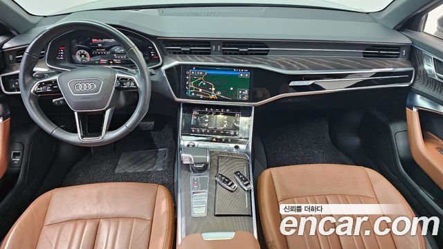 Audi A6 — interior
