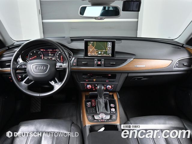 Audi A6 — interior