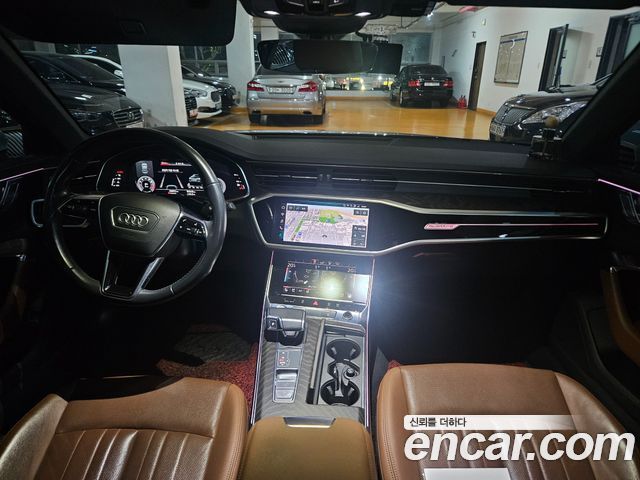 Audi A6 — interior