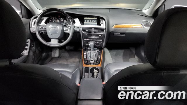 Audi A4 — interior