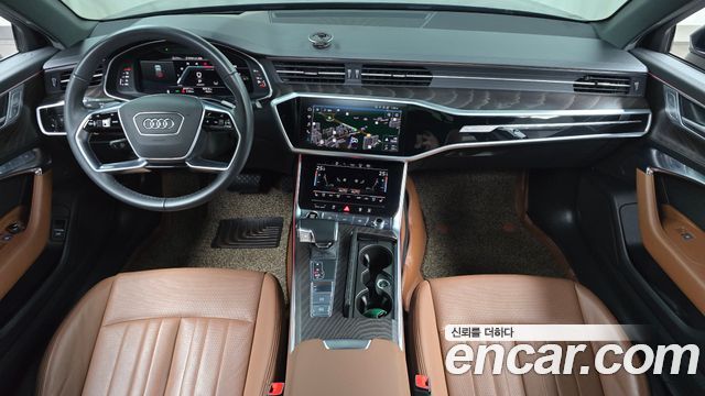 Audi A6 — interior