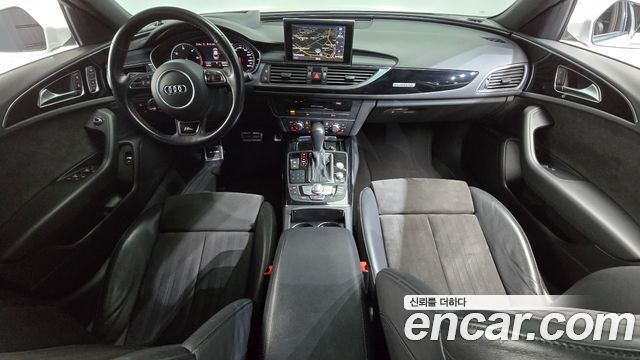 Audi A6 — interior