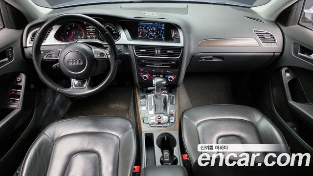 Audi A4 — interior
