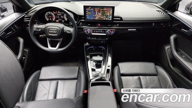Audi A4 — interior