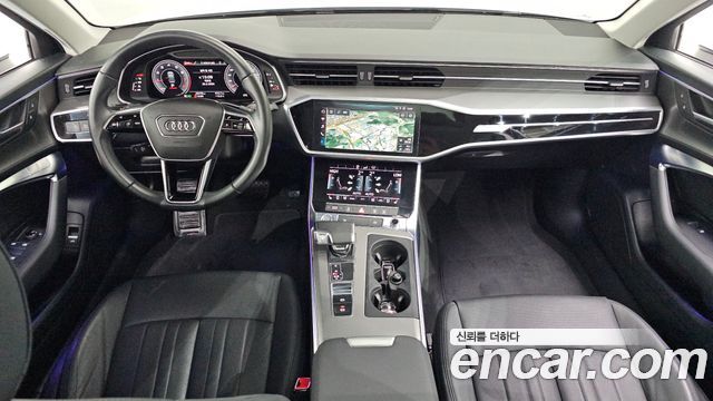 Audi A6 — interior