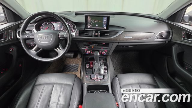 Audi A6 — interior