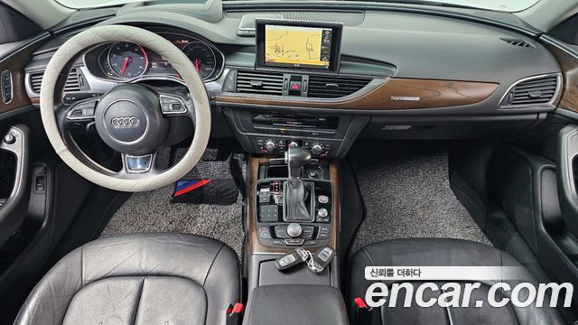 Audi A6 — interior