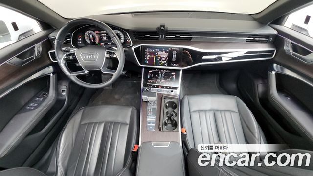 Audi A6 — interior