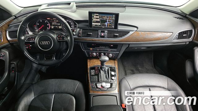 Audi A6 — interior