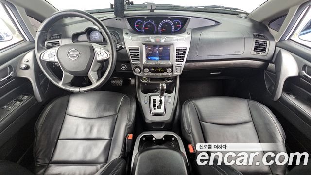 KG Mobility Korando — interior
