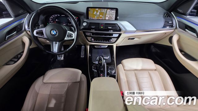BMW X3 — interior