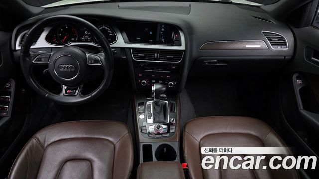 Audi A4 — interior