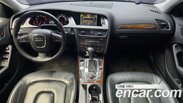 Audi A4 — interior