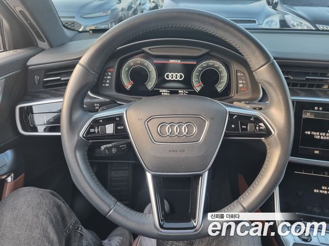 Audi A6 — interior