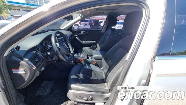 Audi A6 — interior