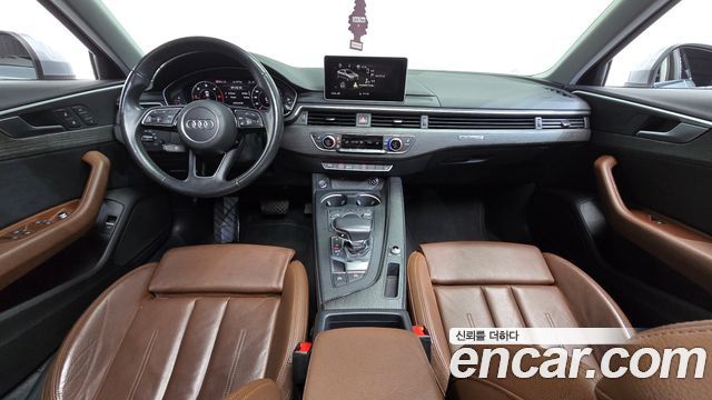 Audi A4 — interior