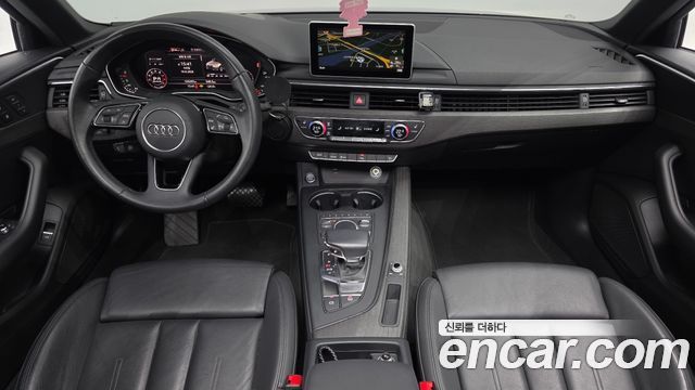 Audi A4 — interior