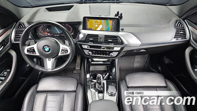 BMW X3 — interior