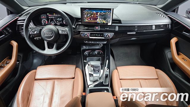 Audi A5 — interior