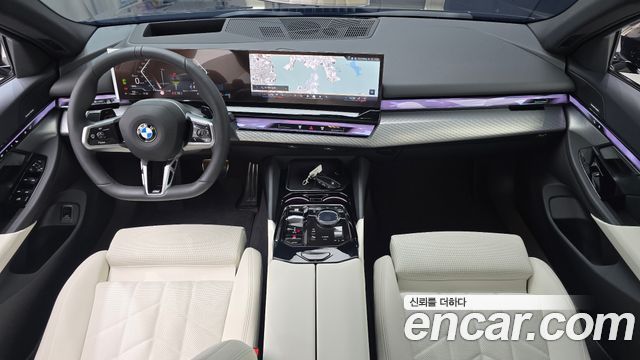 BMW 5 Series — interior