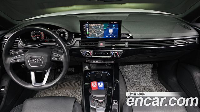 Audi A4 — interior