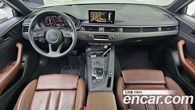 Audi A4 — interior