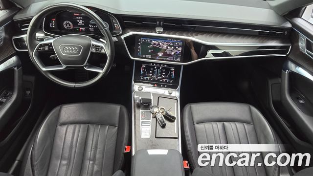 Audi A6 — interior