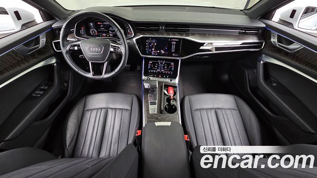 Audi A6 — interior