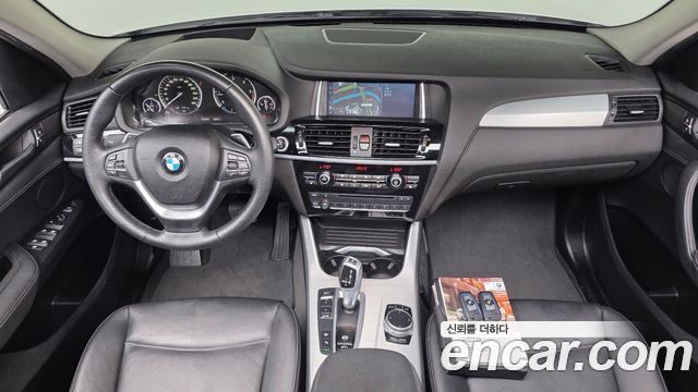 BMW X3 — interior