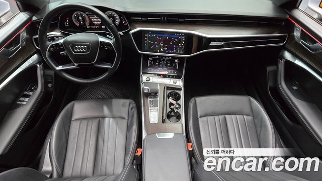 Audi A6 — interior
