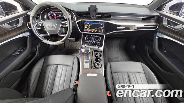 Audi A6 — interior