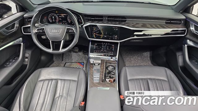 Audi A6 — interior