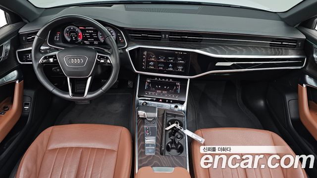 Audi A6 — interior