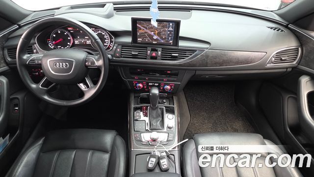Audi A6 — interior