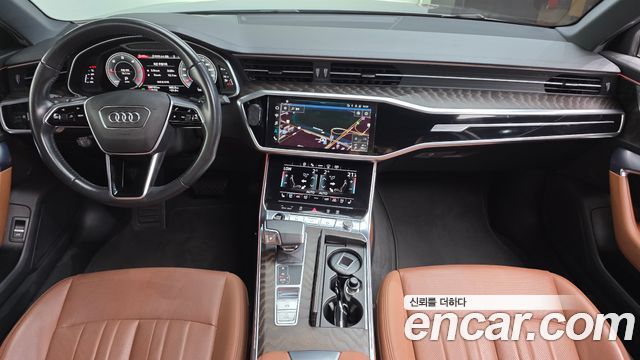 Audi A6 — interior
