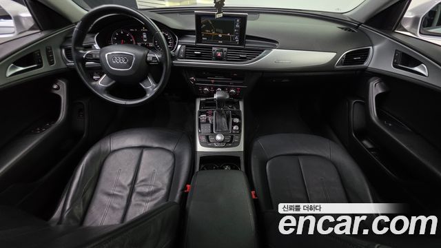 Audi A6 — interior