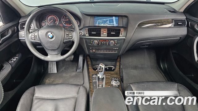 BMW X3 — interior