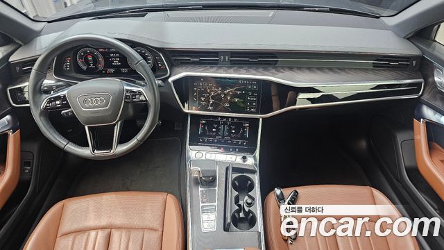 Audi A6 — interior